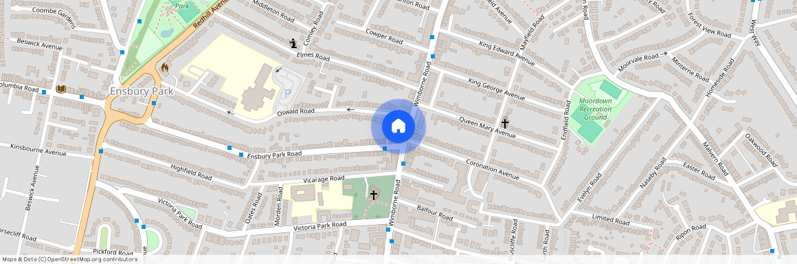 Bedroom Flat In Moordown, BH9