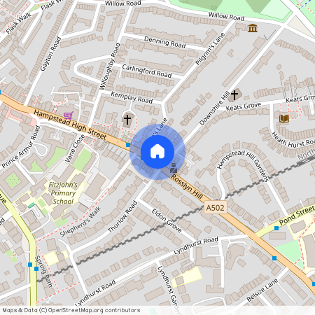 Rosslyn Hill, London, NW3