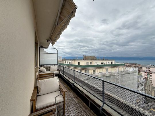 Bel appartement de 1 pièce au 5ème étage à Lausanne - Photo 1