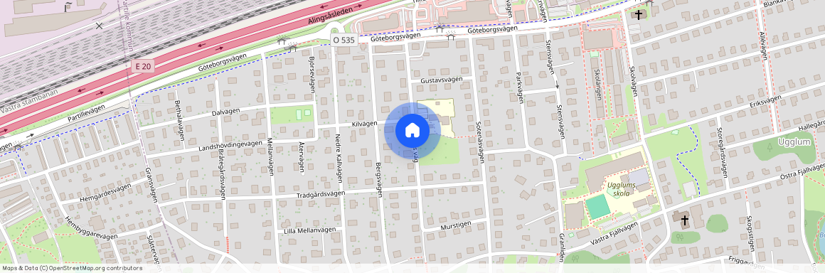 Gibsons väg, Sävedaln