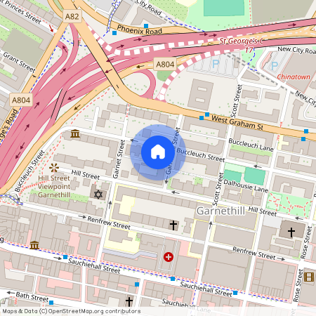Garnethill Street, Garnethill, Glasgow, G3
