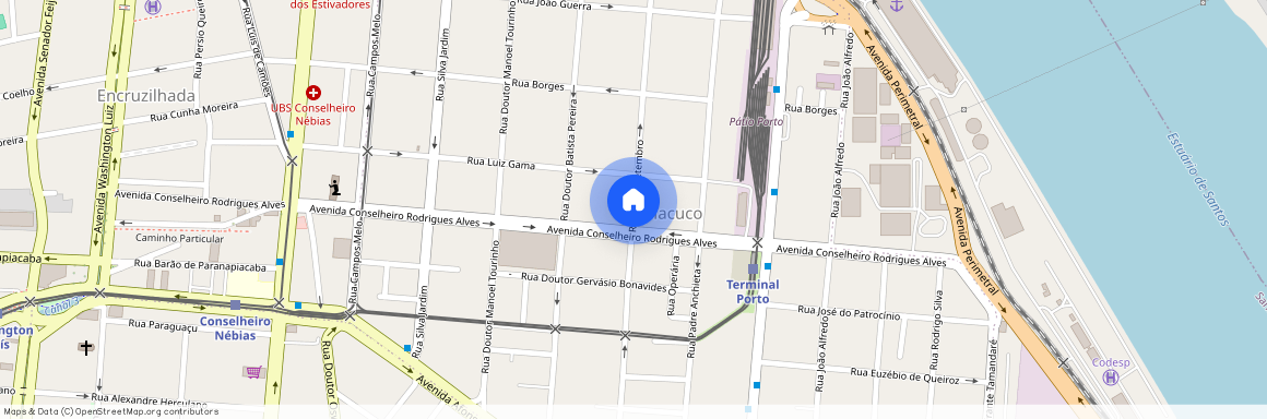 Rua Vinte E Oito De Setembro, Macuco - Santos