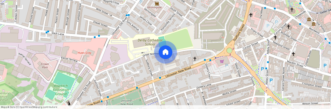 Room 6, Great Northern Road, Derby. DE1 1LR
