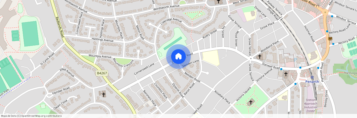 Cornerswell Road, Penarth CF64