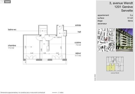 Dernier étage au coeur des Charmilles - Foto 4