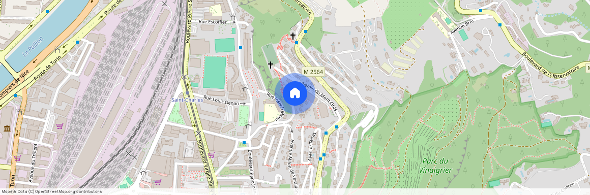 34 CHEMIN DU MONT GROS 06000 NICE, 06300, Nice