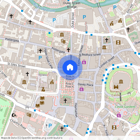 Guildhall Hill, Norwich, Norfolk, NR2