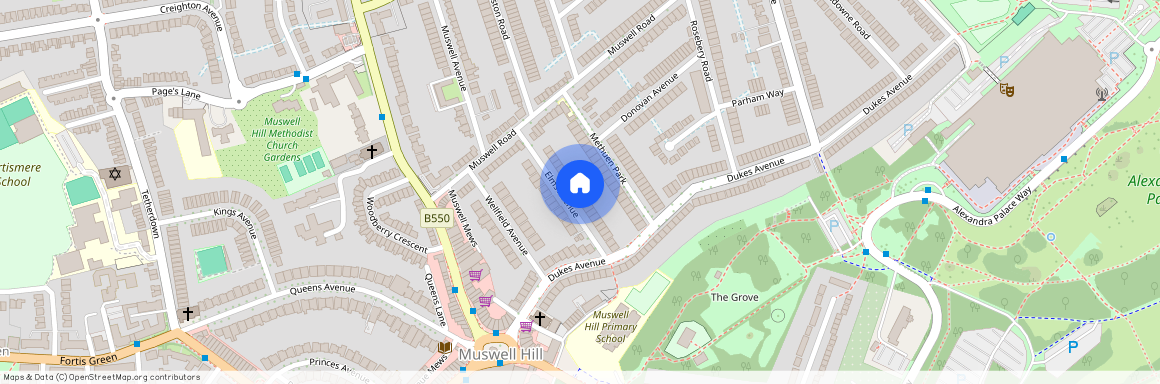 Elms Avenue London N10, London, N10