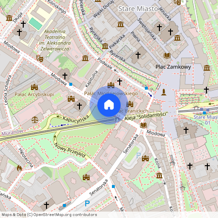 ul. Miodowa, Stare Miasto, Śródmieście, Warszawa, mazowieckie