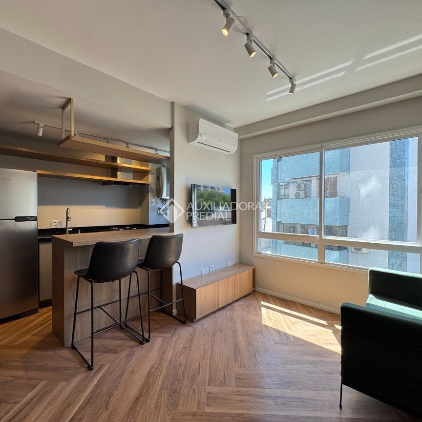 Apartamento com 1 quarto e 42m² para alugar em Moinhos de Vento, Porto Alegre. - Foto 1