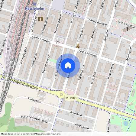 Hässleholm, Skåne, Östergatan 28