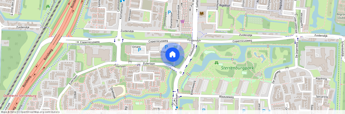 Waterman en omgeving, 3328 SG, Octant, Dordrecht