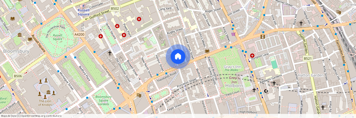 Millman Street, WC1N, Holborn