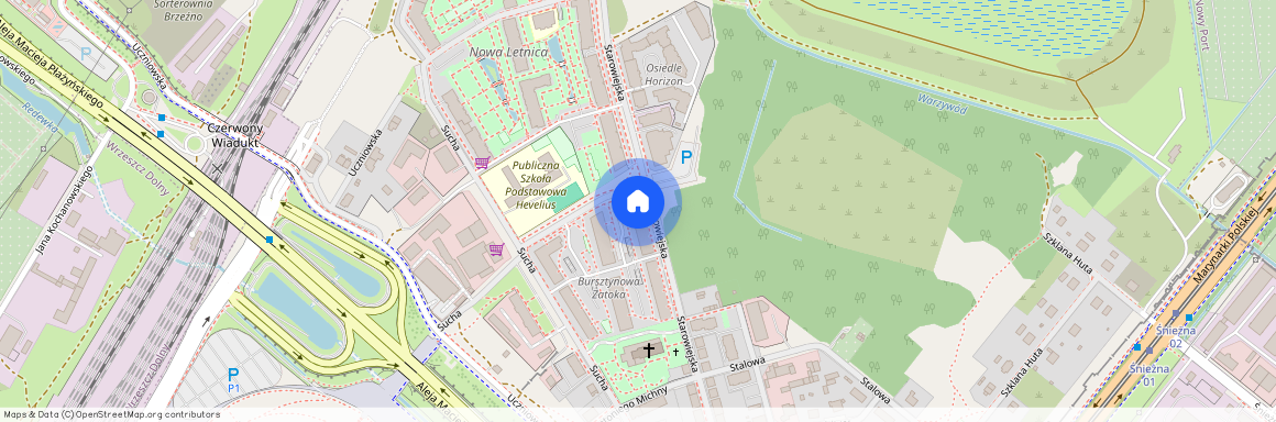 ul. Starowiejska, Letnica, Gdańsk, pomorskie