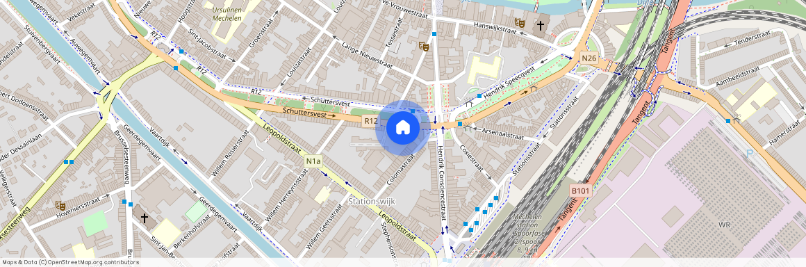 Schuttersvest, 88, 102, 2800, Mechelen