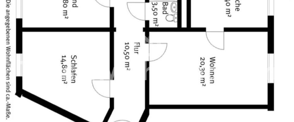 TAUSCHWOHNUNG Wir bieten 68m2 und suchen ab 90m2 - Foto 1