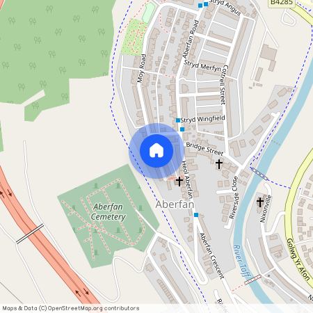 Coronation Place, Aberfan, Merthyr Tydfil, CF48