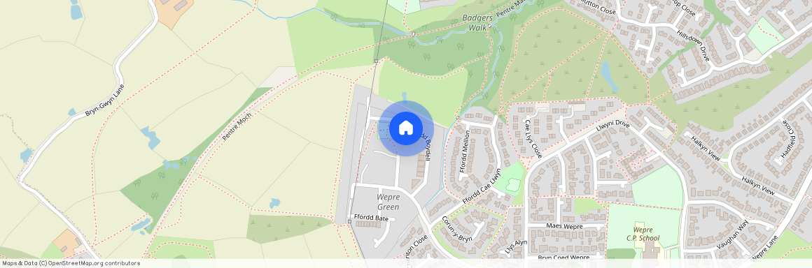 Ffordd Boydell, Connah`s Quay, Deeside, Flintshire, CH5