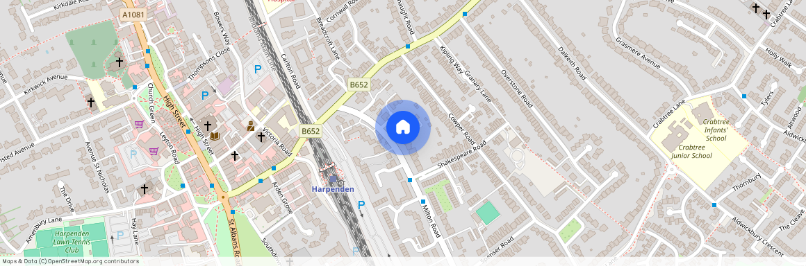 Milton Road, Harpenden, Hertfordshire, AL5