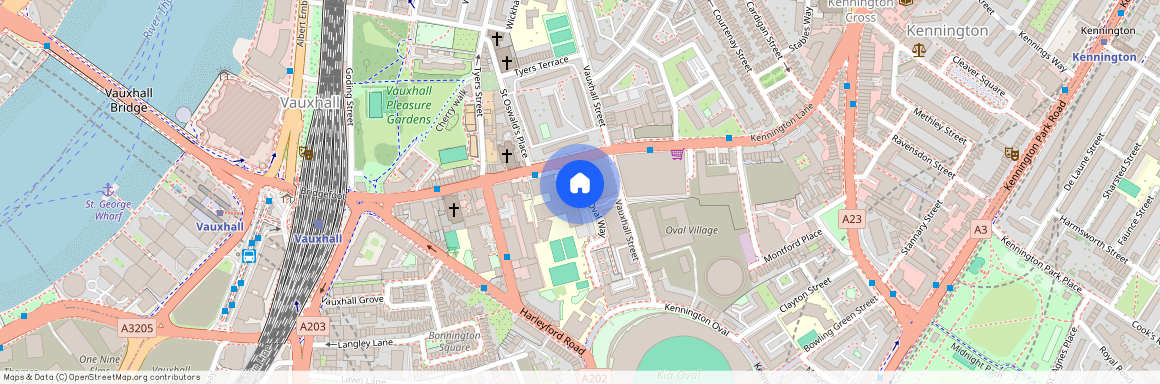Oval Village, Gasholder Place