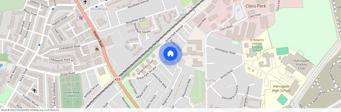 Grove Park View, Harrogate, North Yorkshire, UK, HG1