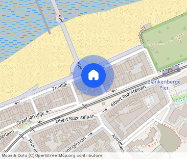 Appartement, 2 slaapkamers, zeezicht te huur te Blankenberge - Foto 1