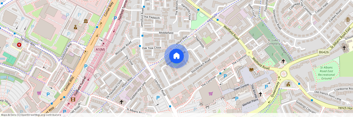 Stockbreach Close, Hatfield, Hatfield, AL10 0AZ