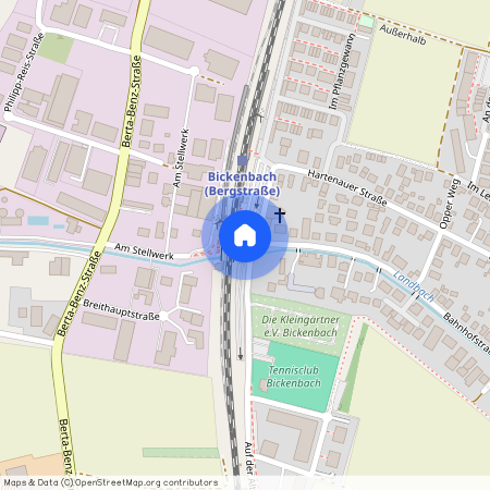 Bahnhofstr., 64404, Bahnhofstr.    Bickenbach