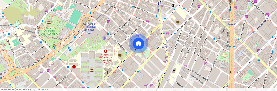 Carrer de Sant Antoni Maria Claret, Barcelona, Catalonia