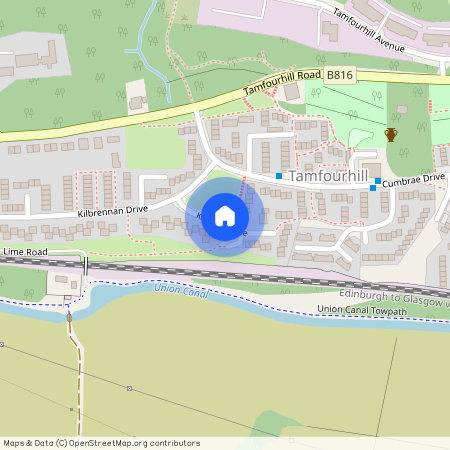 Kintyre Place, Tamfourhill, Falkirk, ..., FK1 4SF, Falkirk