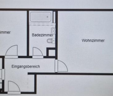 Stilvolle 2-Zimmer-Wohnung mit Südbalkon & Tiefgaragenstellplatz - Foto 1
