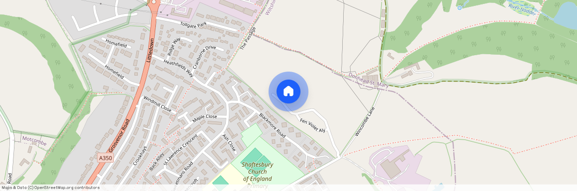 Foxglove Crescent, Shaftesbury