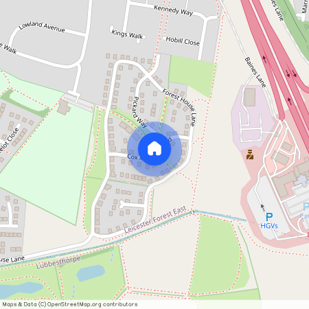 Cox Meadow Road, Leicester Forest East, LE3