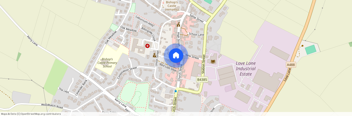 2 Lyndhurst, Harley Jenkins Street, Bishops Castle, SY9 5AH