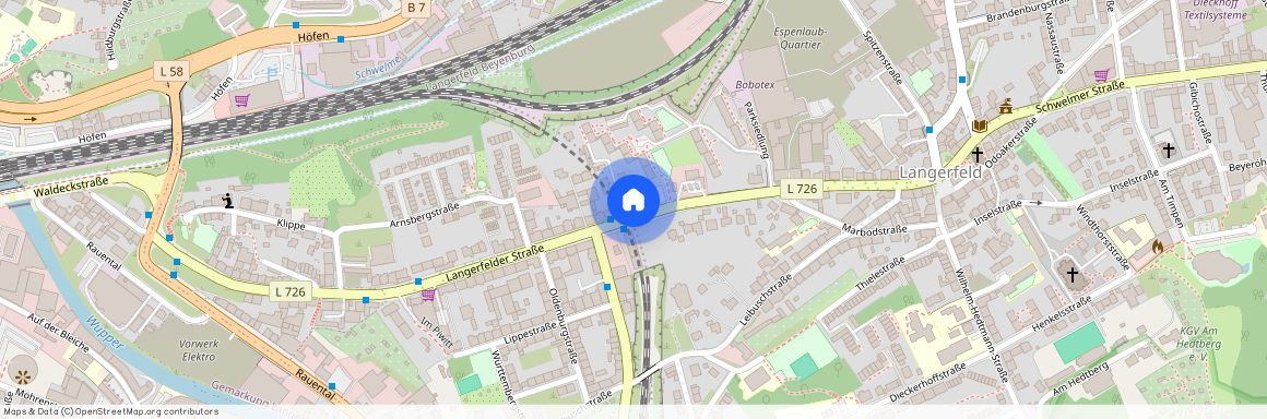 Langerfelder Strasse 115, 42389 Wuppertal