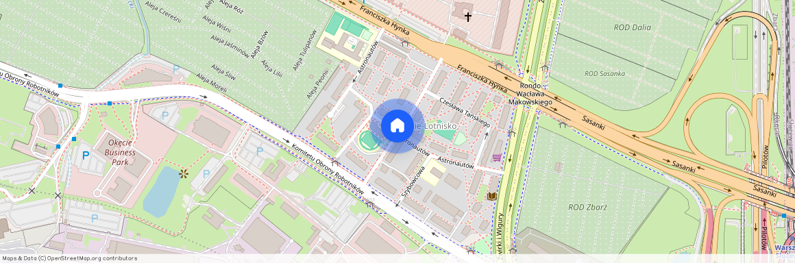 ul. Astronautów, Okęcie, Włochy, Warszawa, mazowieckie
