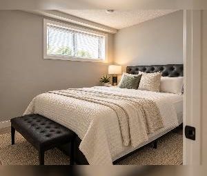 Fully Furnished 2 Bed 1 Bath Suite For Rent Fort Sask. - Photo 3