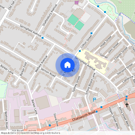 St. Marks Road, Chesterfield S40