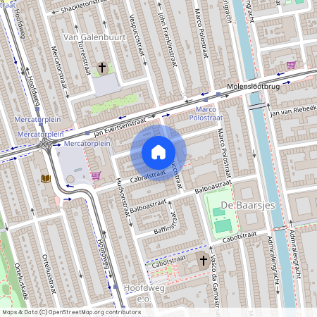 Hoofdweg e.o., 1057 CK, Vespuccistraat, Amsterdam