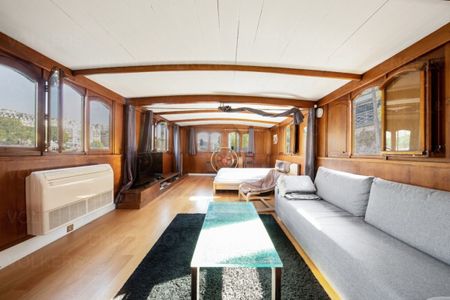 Élégante Péniche avec une vue unique de la Seine - Terrasse - Po - Photo 3