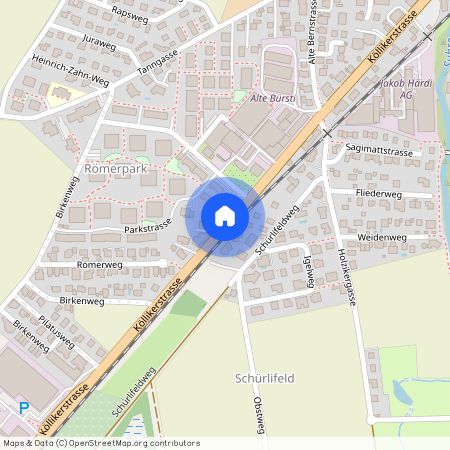 Köllikerstrasse, 5036 Oberentfelden, Schweiz