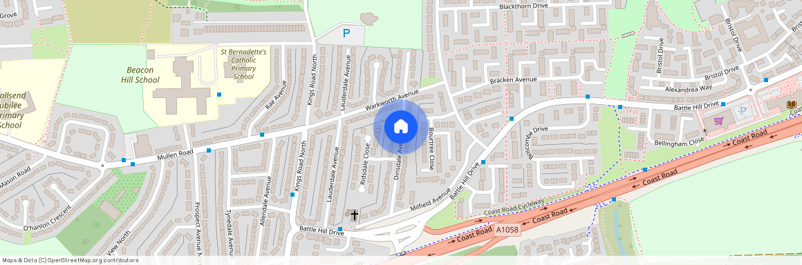 Dinsdale Avenue, Wallsend NE28