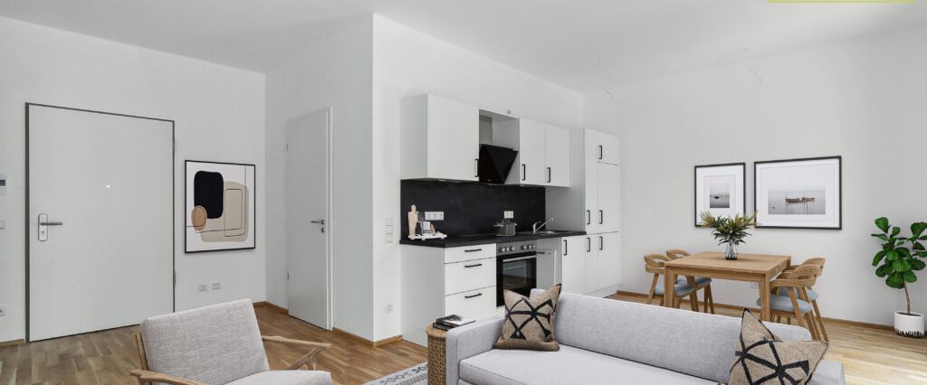 Attraktive lichtdurchflutete 2-Zimmer-Wohnung mit EBK! - Foto 1