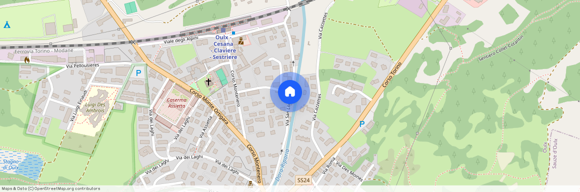 Oulx, Via San Lorenzo