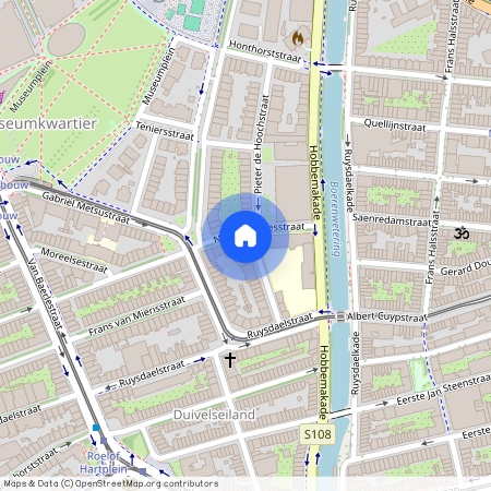 Pieter de Hoochstraat 74-2, Johannes Vermeerbuurt, 1071EH, Amsterdam