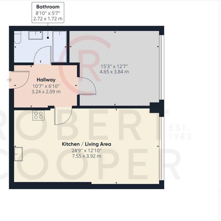 1 bedroom apartment to rent - Photo 1