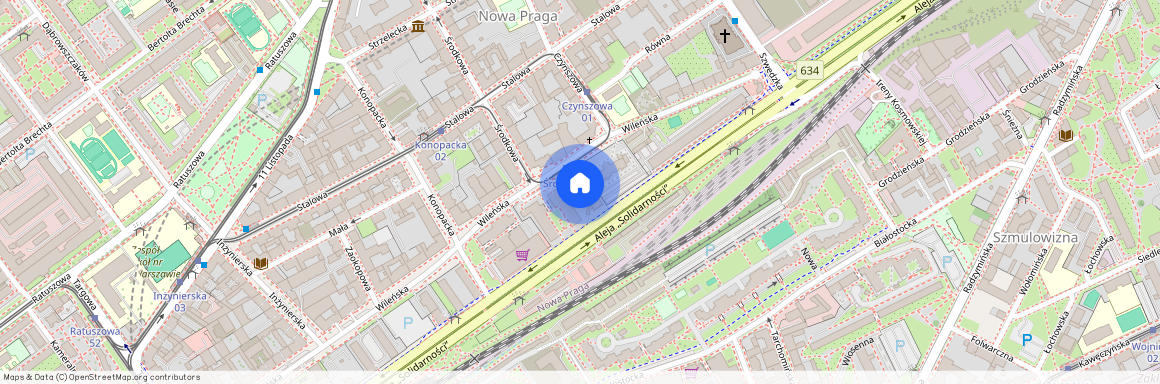 ul. Wileńska, Nowa Praga, Praga-Północ, Warszawa, mazowieckie