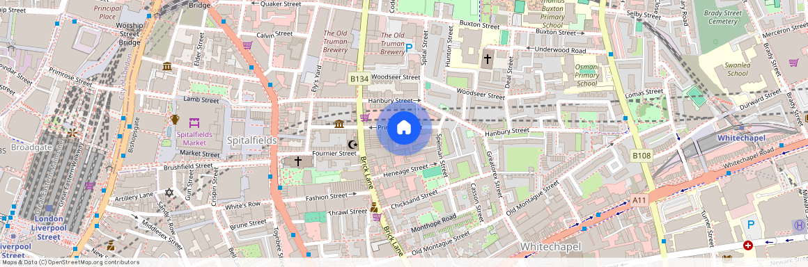 Spitalfields and Banglatown, E1