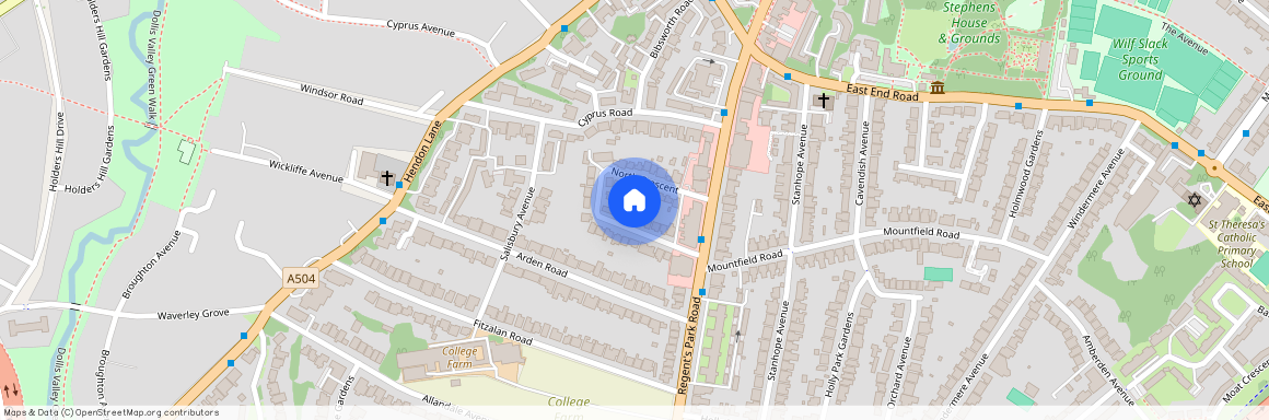 North Crescent, London