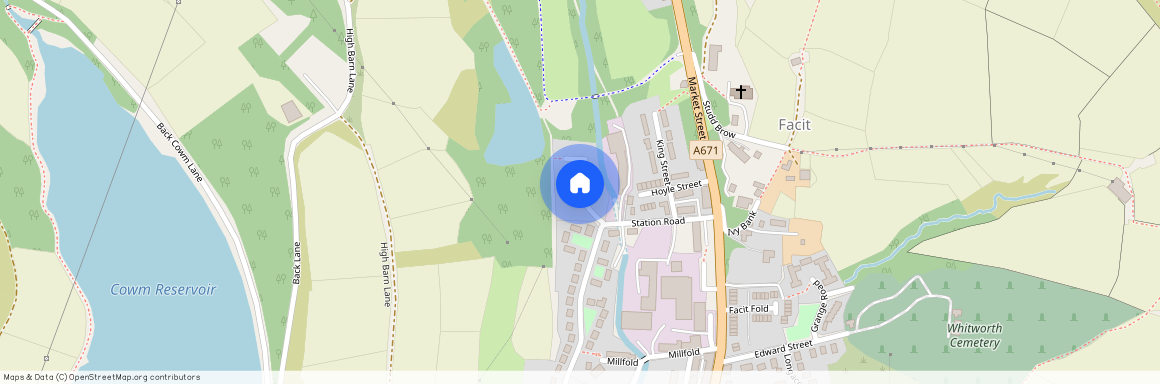 Railway Close, Rossendale (District of), Lancashire, OL12 8DE